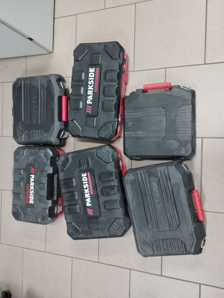 Walizki narzędziowe Parkside różne rozmiary