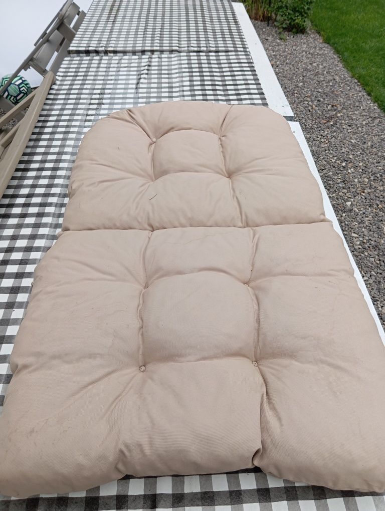 Poduchy ogrodowe 5szt duże grube 100x50cm