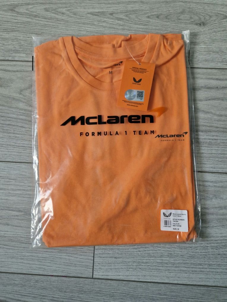 Koszulka Lando Norris, McLaren Formula 1 Team, Castore, F1, M