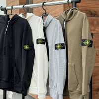 Зип худи STONE ISLAND • Свитшот Стоне Исланд • Зипка Стон Айленд