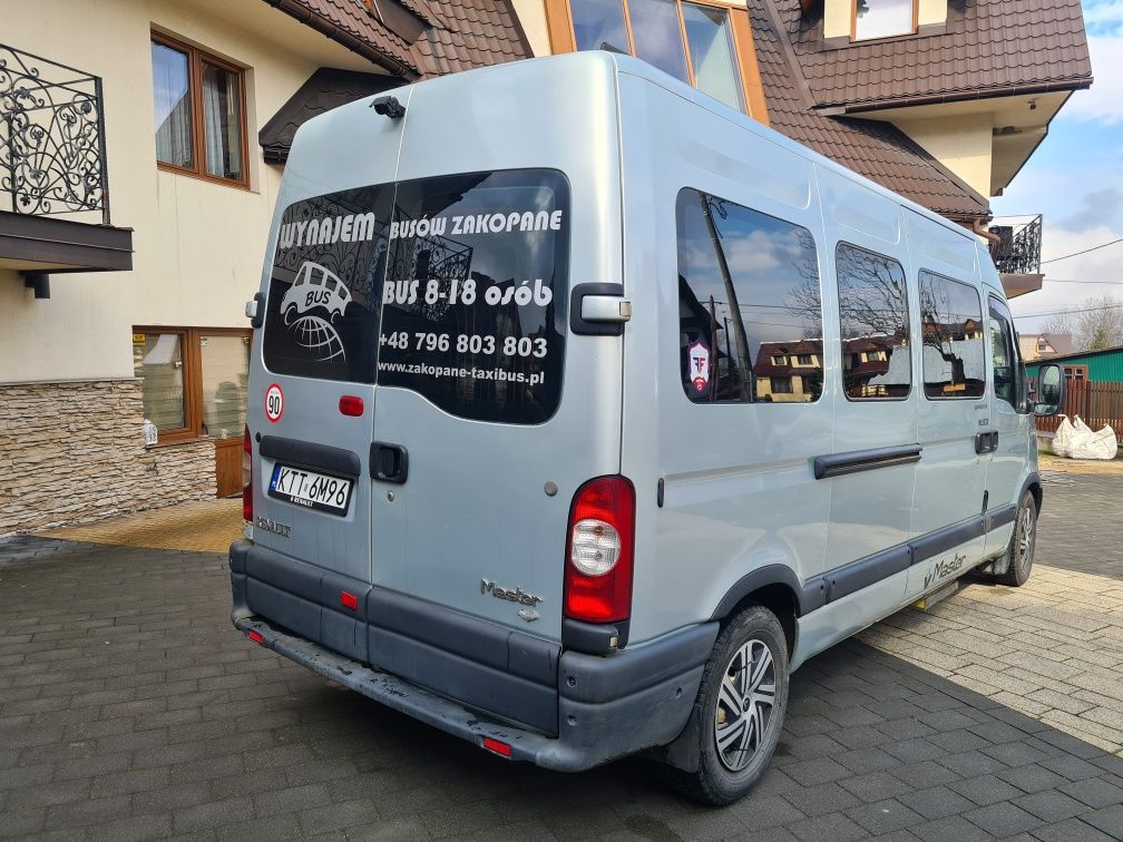 Renault Master Movano autobus 18osobowy 3.0 dci 136km Euro4 Websto Sup