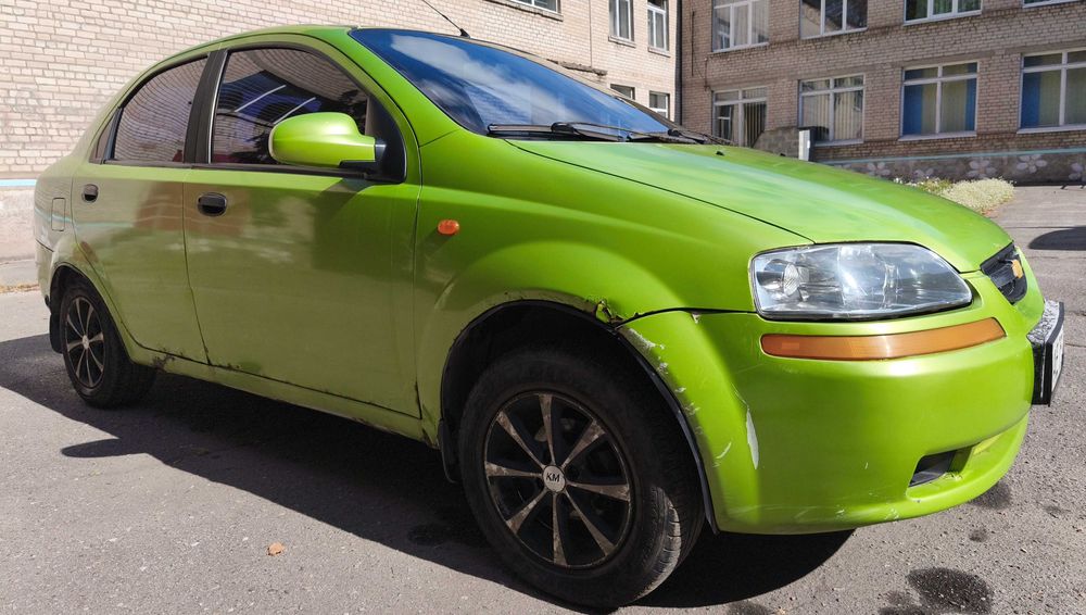 Chevrolet Aveo T200 2005 седан 1.5 бенз + ГБО вписано