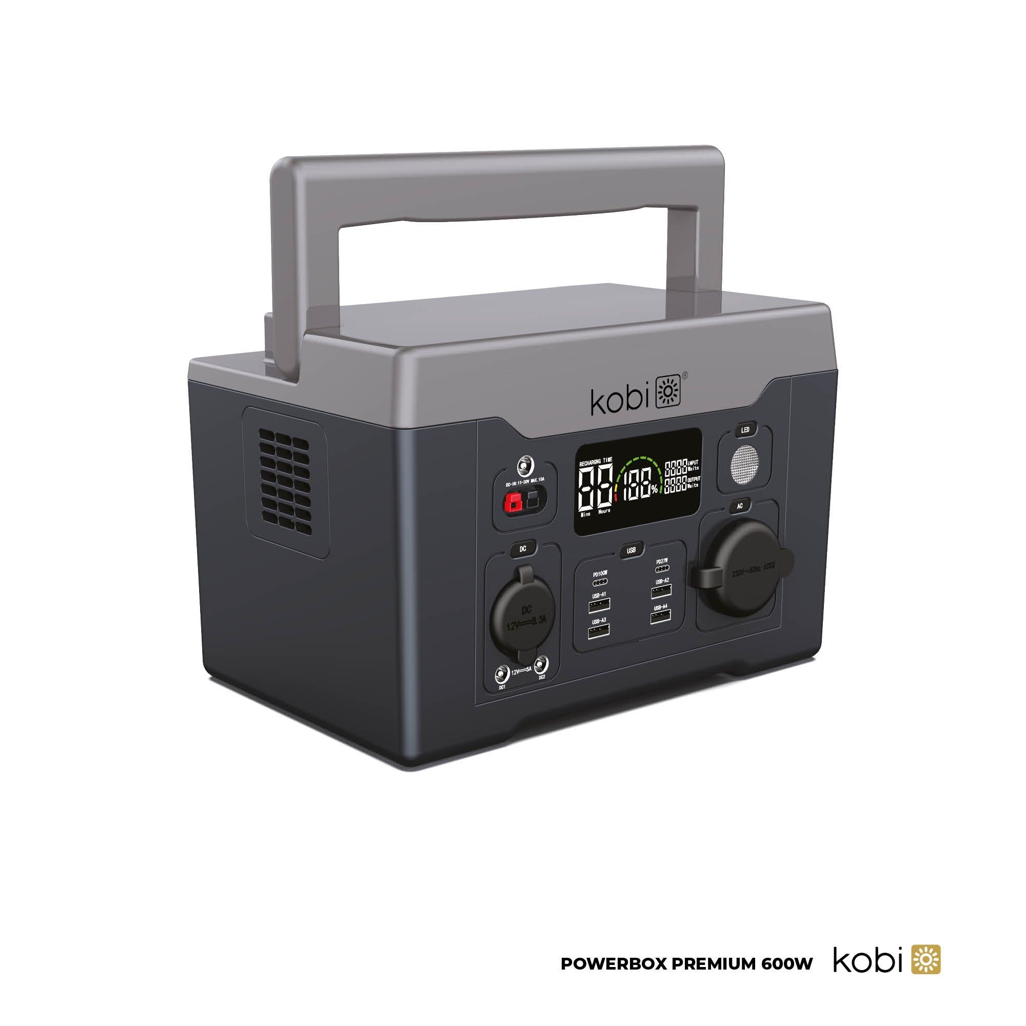 Банк енергії POWERBOX 600W Зарядна станція живлення переносна
