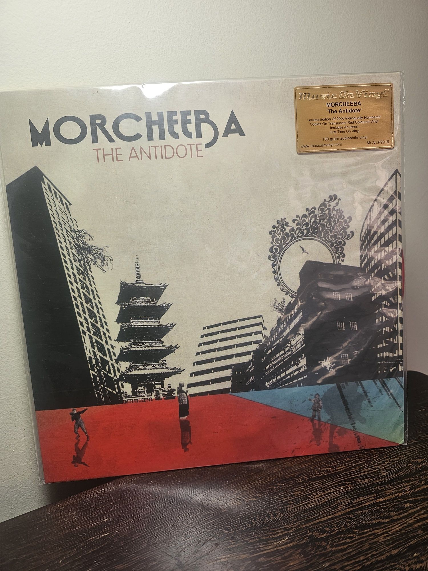 Disco vinil Morcheeba ,The Antidote-Primeira vez em Vinil