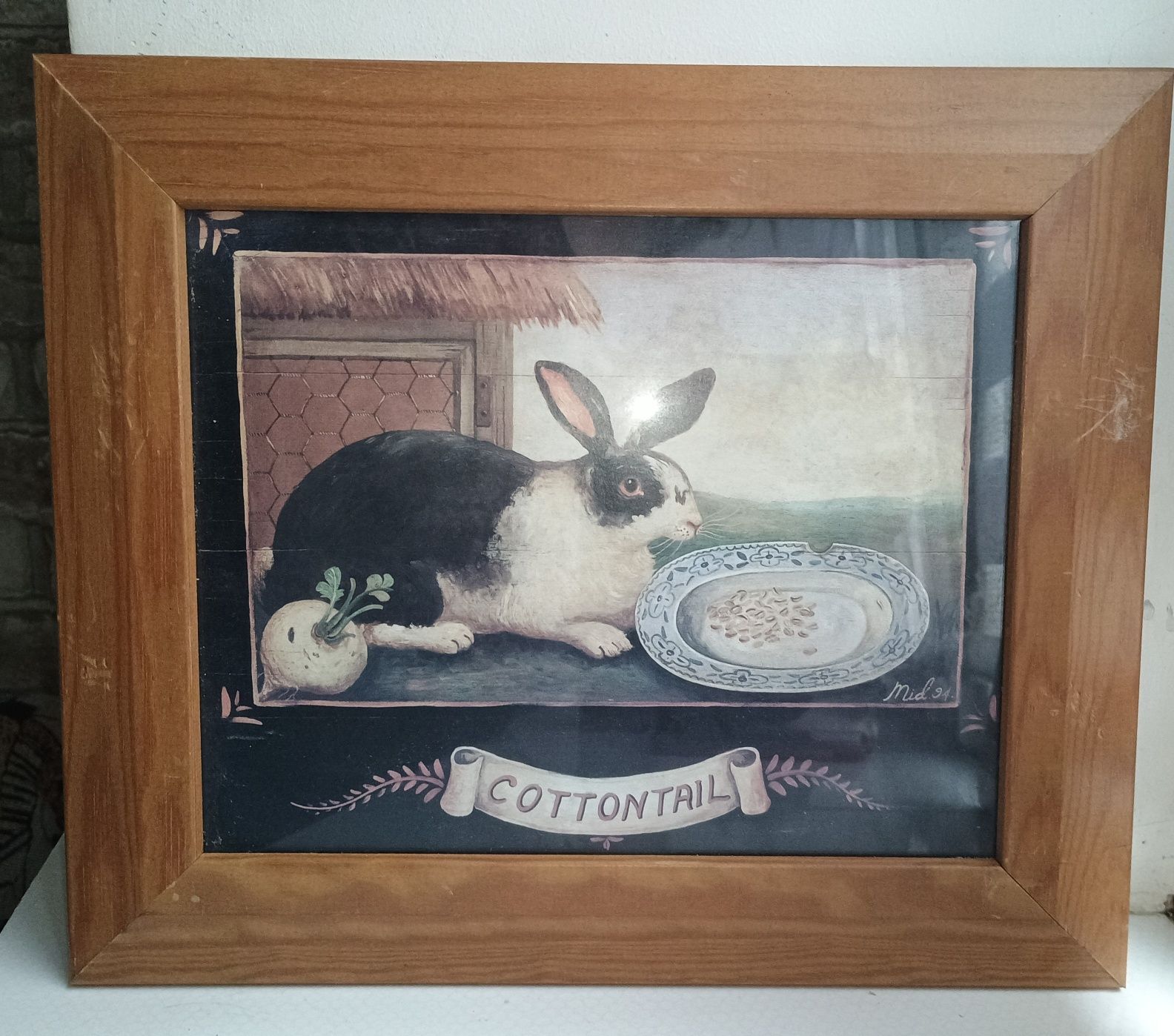 Картини з кроликами "Rabbits" та "Cottontail"