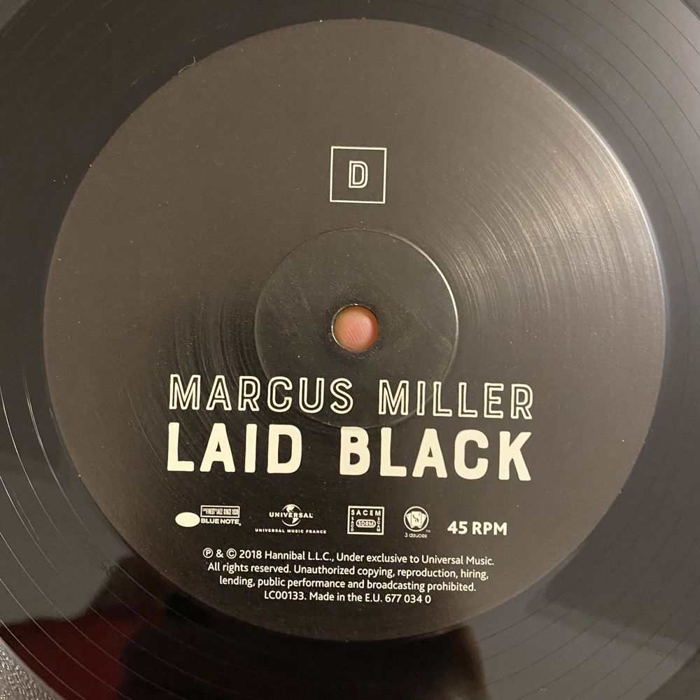 Marcus Miller ‎– Laid Black (2018, EU)