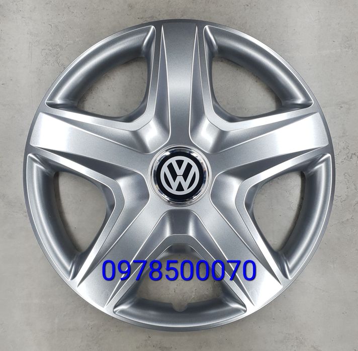 Ковпаки Volkswagen R15 Фольксваген Golf Passat Caddy Jetta Polo Tiguan