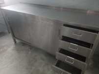 Bancada inox 1.80 X 0.50