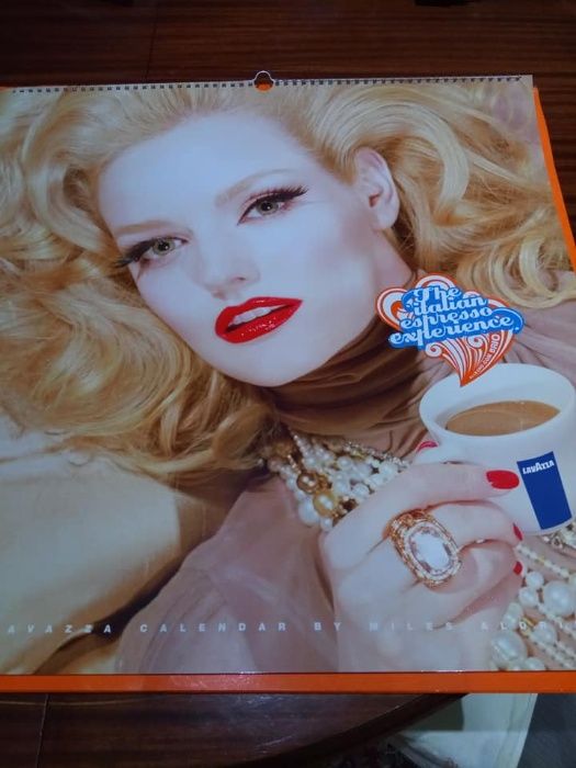 Calendário Lavazza 2010 - Edição coleccionador