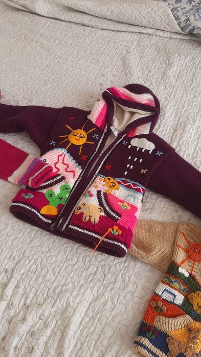Sweterki peruwiańskie 2-3 lata