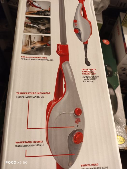 Devil mop parowy 2w1 nowy 1300W nowy