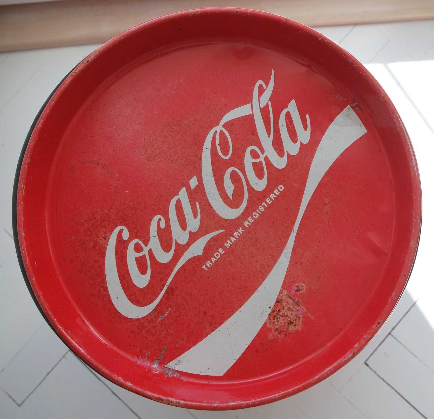 Puszka duża beczka Coca Cola kolekcjonerska stolik ozdoba
