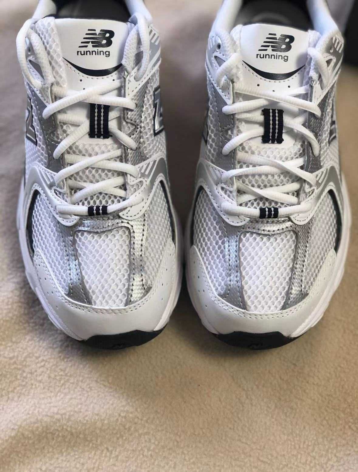 New Balance_530_white Moda_Buty_Mokasyny Mokasyny R.38.5