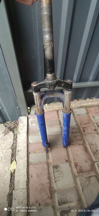 Вилка для велосипеда бу,