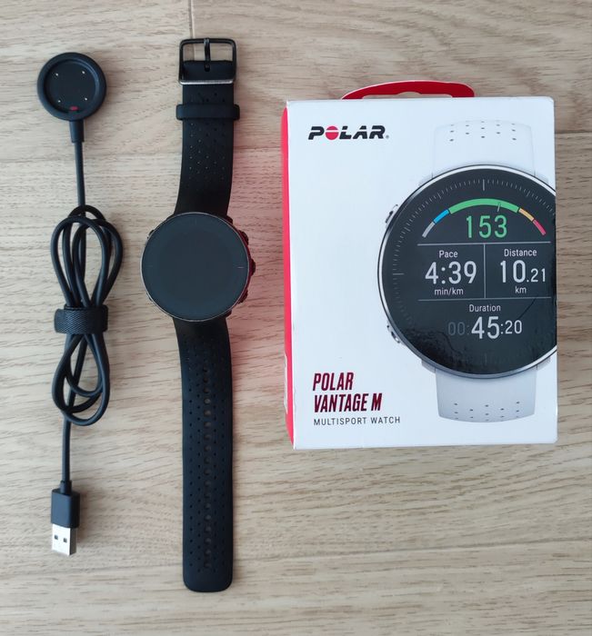 Polar Vantage M - zegarek sportowy GPS, smartwatch