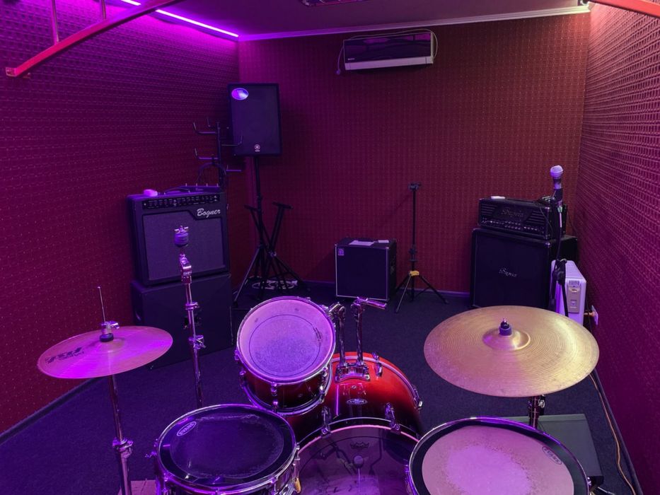 SQRECORDS репетеційна база/музична студія лівий берег Київа