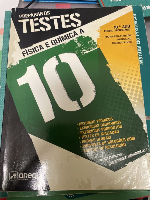 Livro prepara os testes 10° Fq
