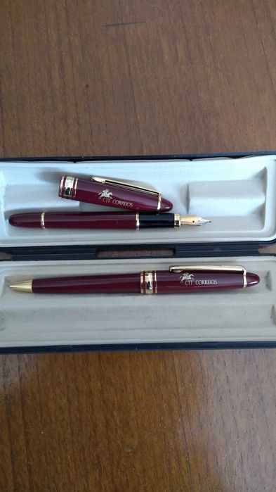 Conjunto caneta e esferográfica ctt