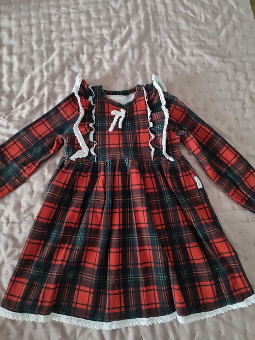 Świąteczna sukienka rozm.116