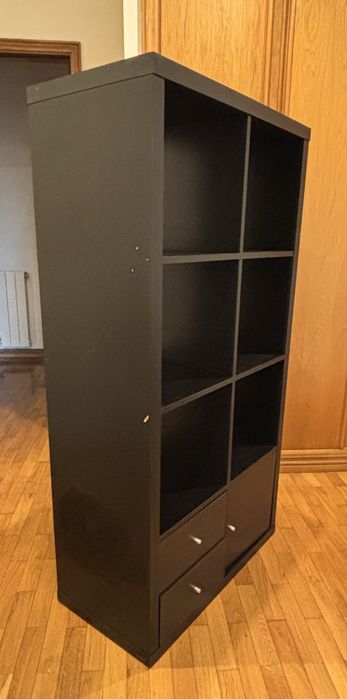 Kallax Estante preta