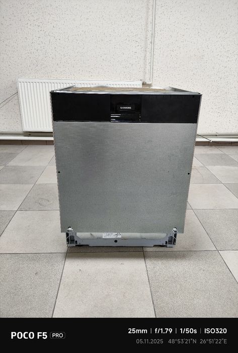 Посудомийна машина під вмонтування Siemens 60 см турбо сушка Zeolith