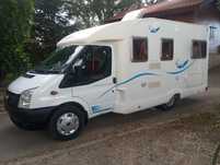 Autocaravana cama sempre feita