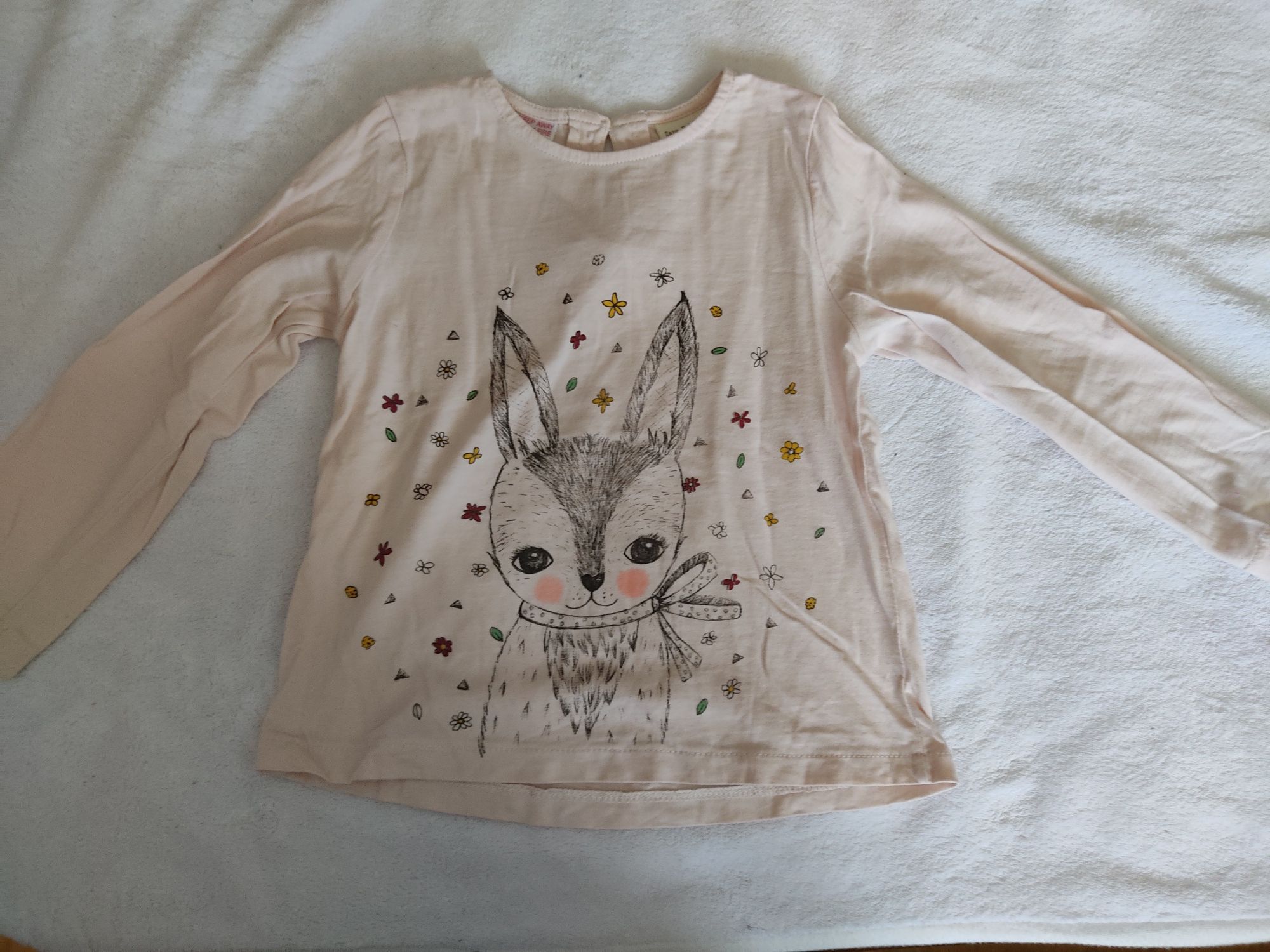 T-Shirt Manga Comprida Menina - Zara 2/3