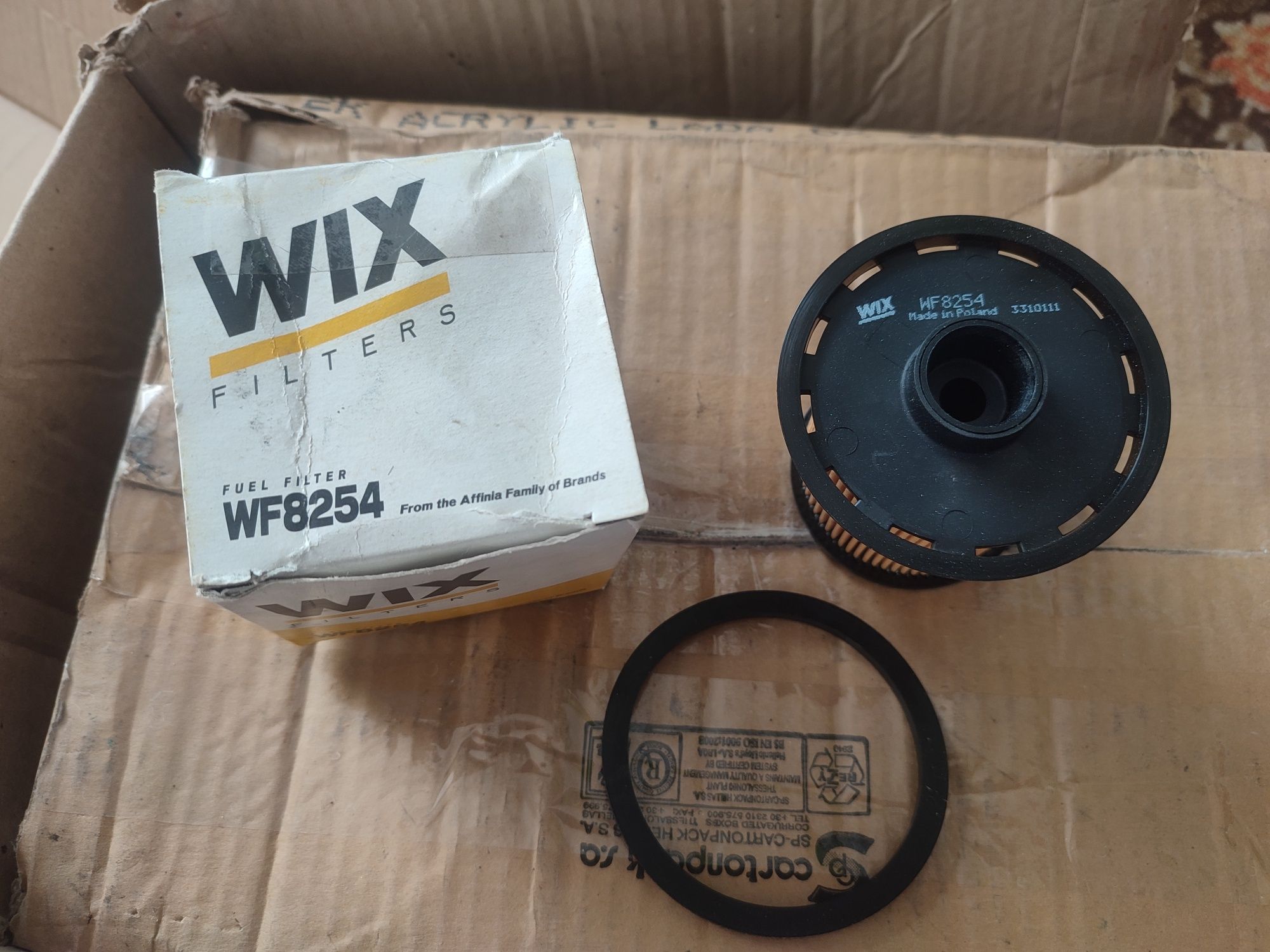 WIX FILTERS WF8254 фильтр топливный на Renault Kangoo