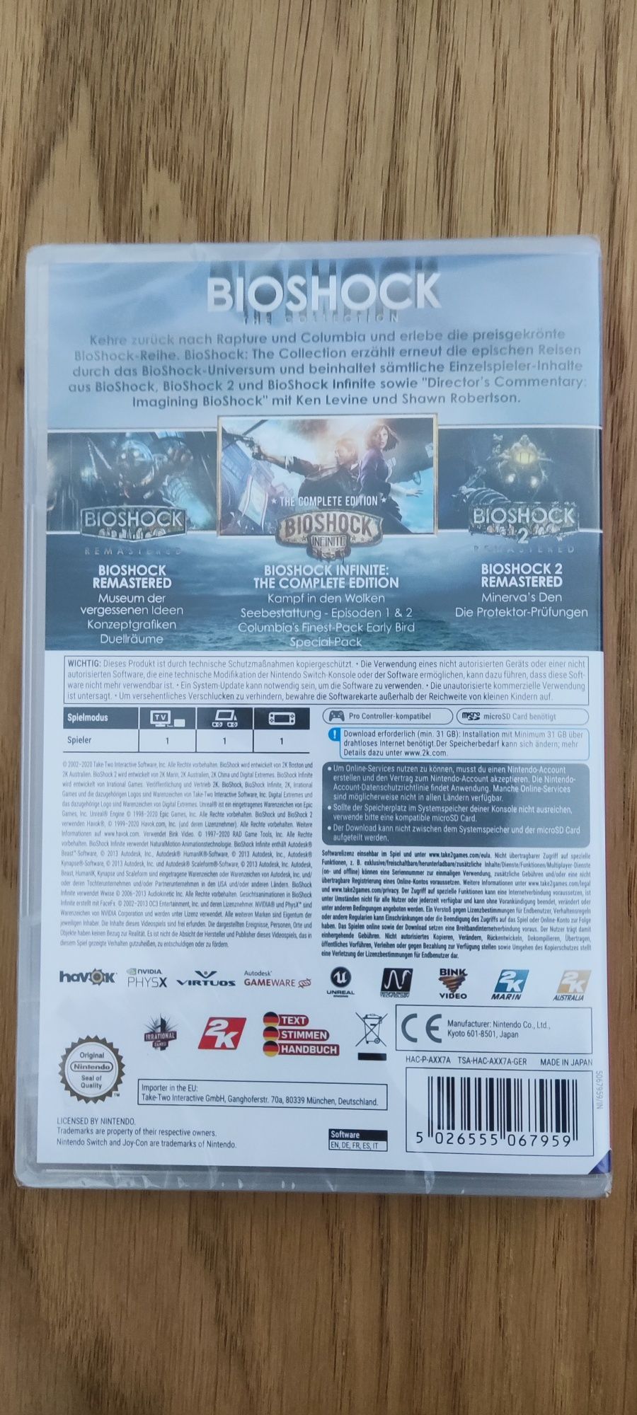 BioShock: The Collection (kartridż) Nintendo Switch