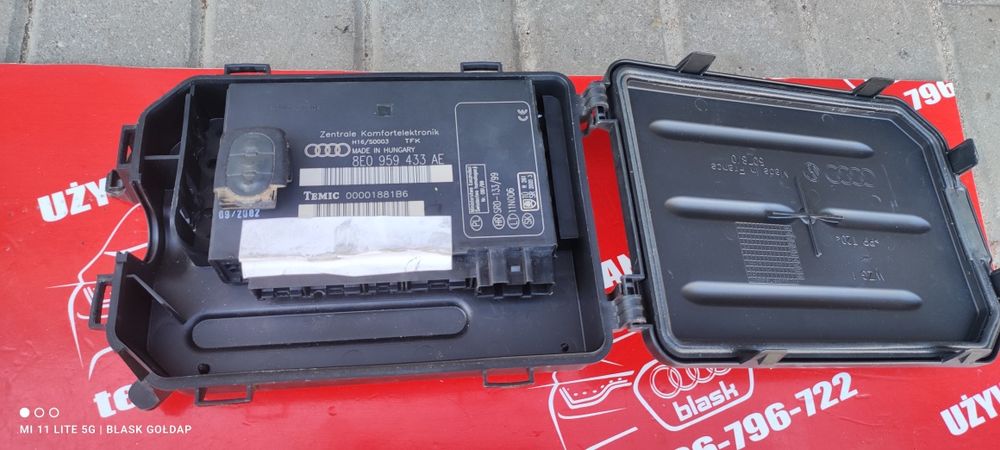 Moduł Komfortu z Pilotem Audi A4 B6 2002 Części Blask Gołdap