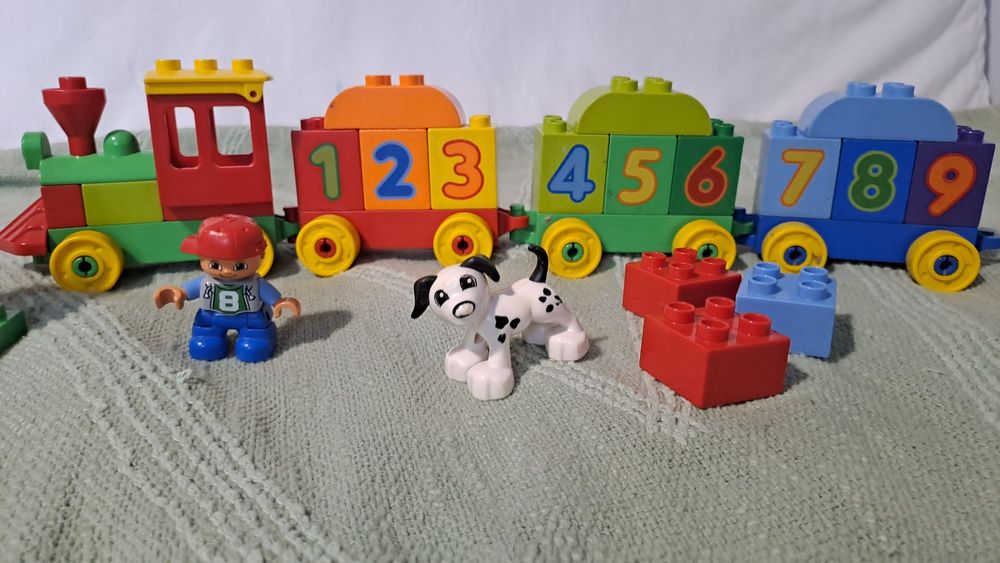 Lego duplo 10558 pociąg z cyferkami