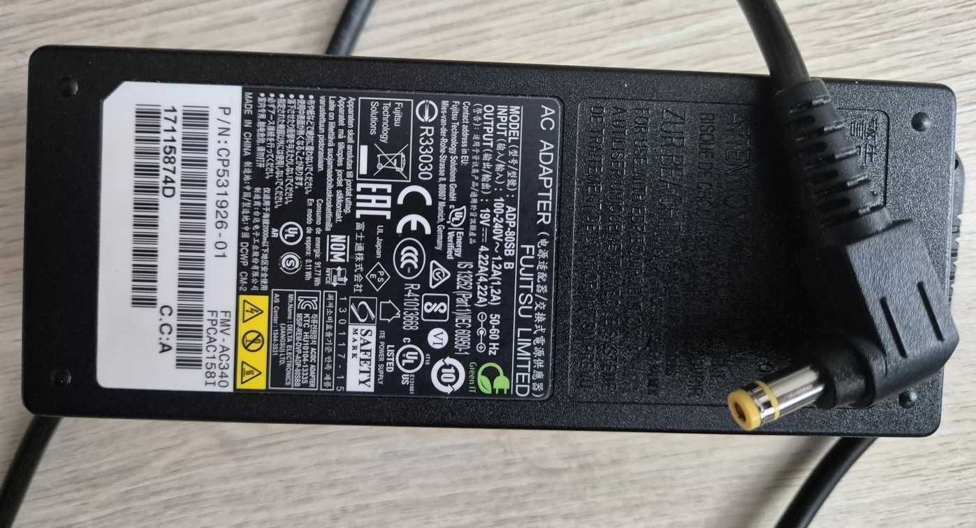 Zasilacz do laptopa Fujitsu, 19V, 4,22A, ADP-80SB