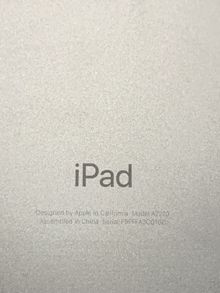iPad 10.2 8gen A2270 ІДЕАЛ Space Gray