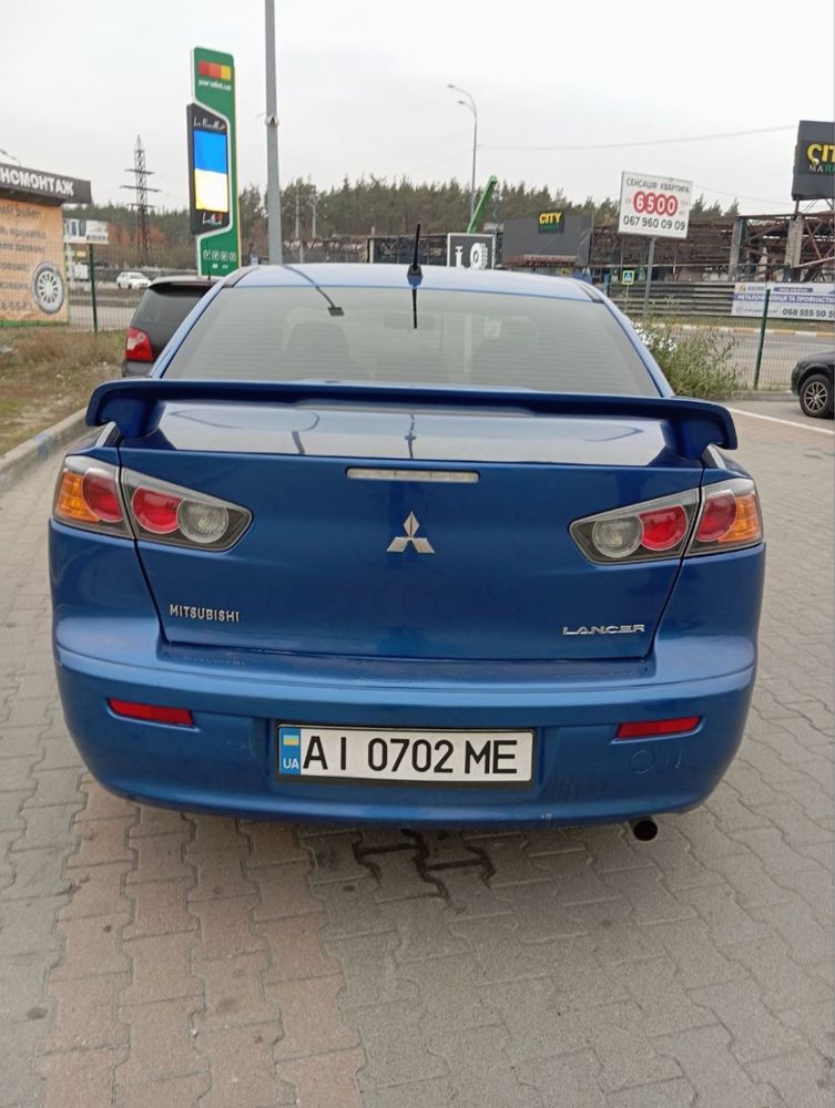 Lancer x 2009 газ/бен