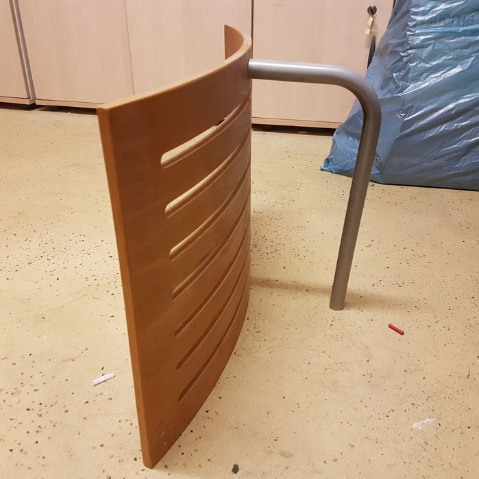 Wieszak z drewna giętego vintage