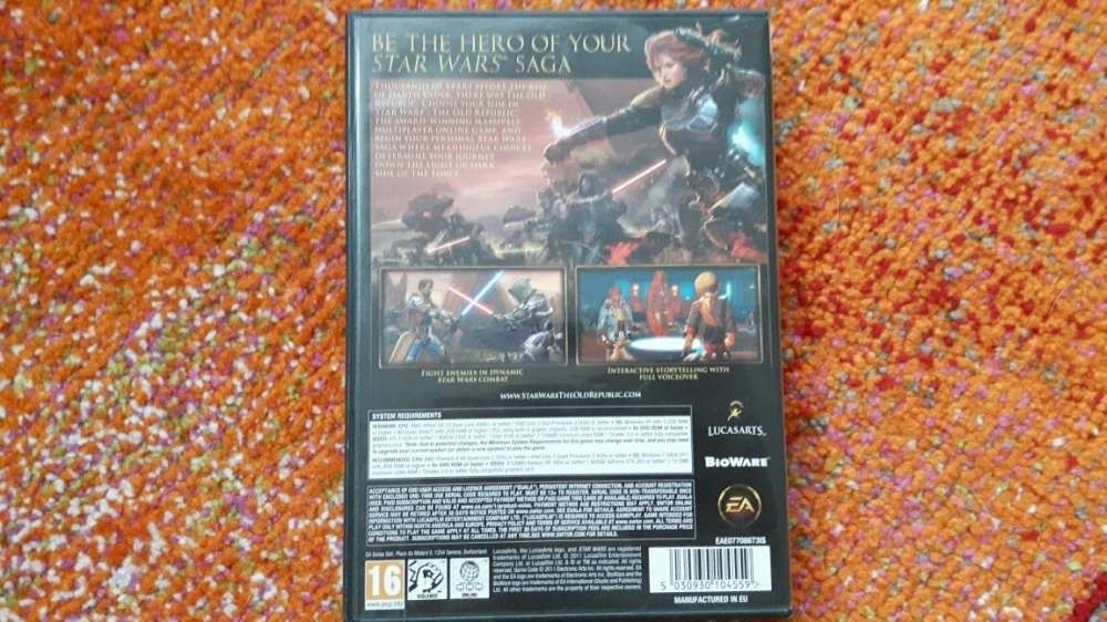 Gra PC Star Wars OLD REPUBLIC unikat!!!