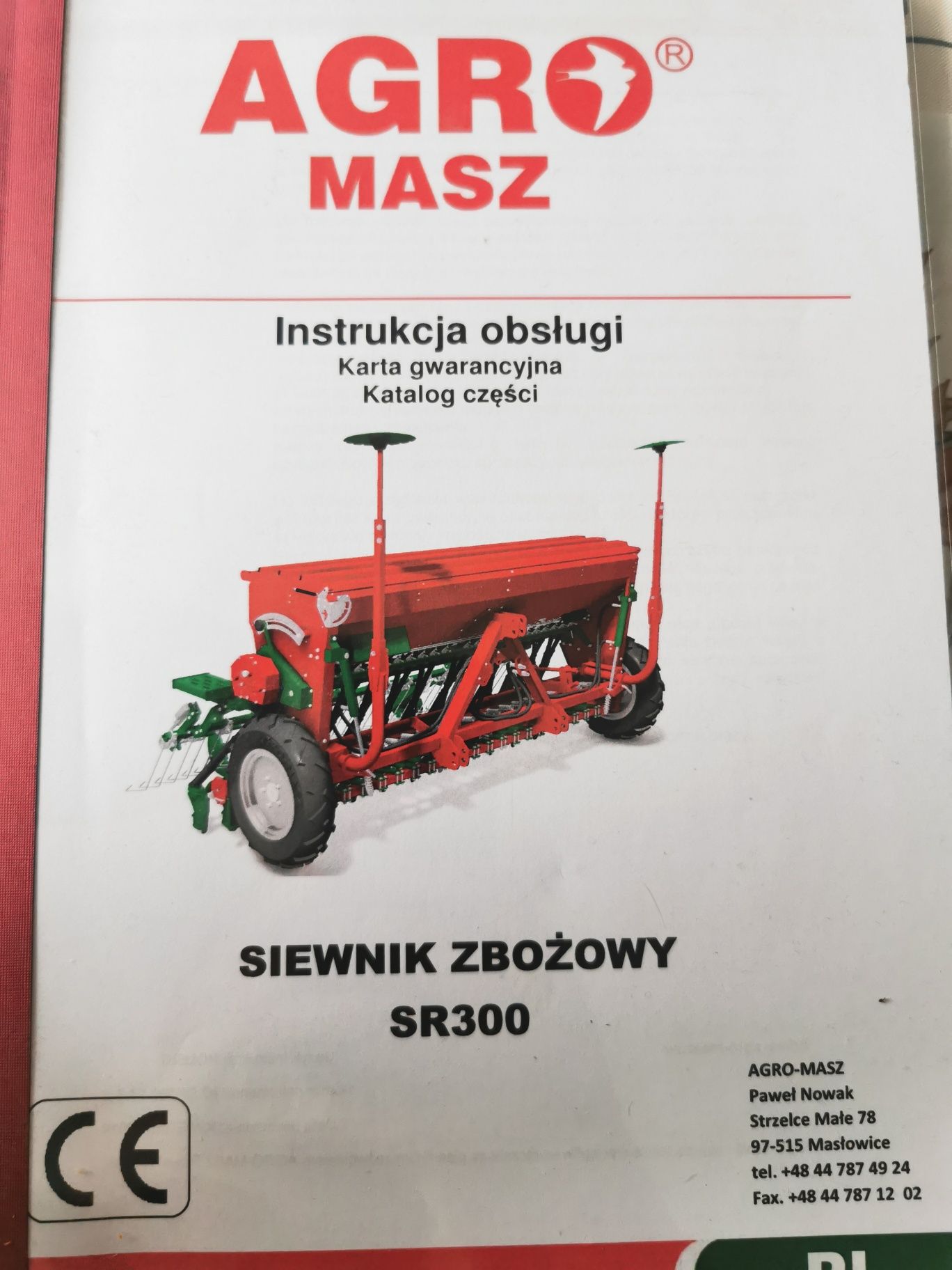 Zestaw uprawowo-siewny AGRO MASZ