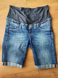 Spodenki jeans ciążowe H&M r. 38