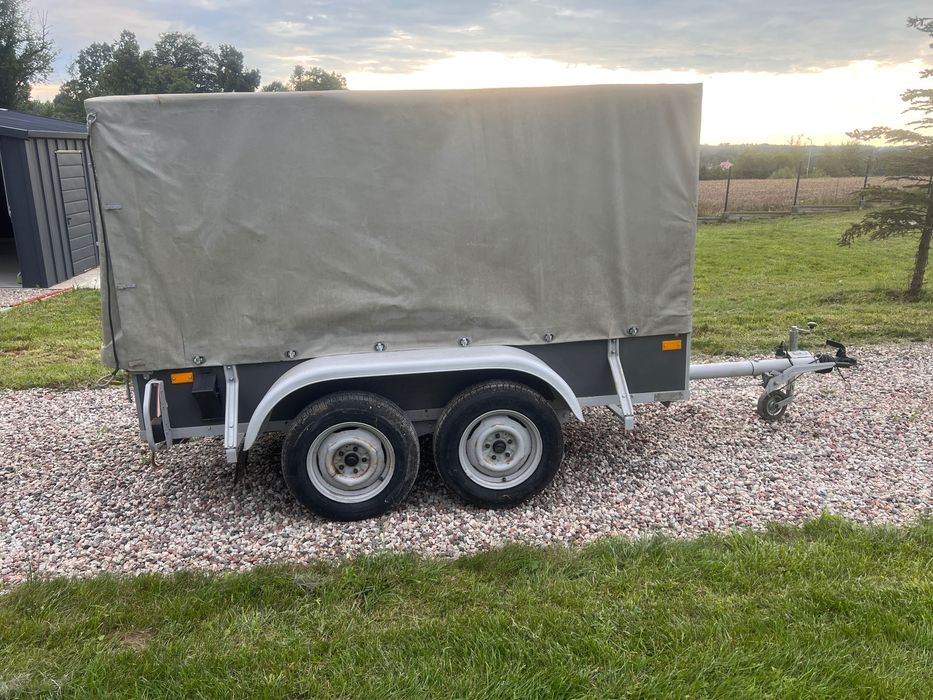 Przyczepa Böckmann 1500 kg – dwuosiowa, odrestaurowana, zarejestrowana