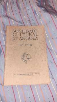 Sociedade Cultural Angola numero 1 1943 colonias raro