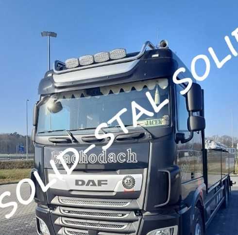 Orurowanie GÓRNE / RAMA NA HALOGENY Daf Xf 106 Ze stali nierdzewnej