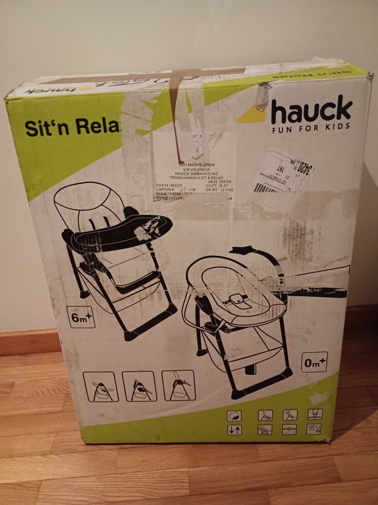 Cadeira de Refeição e Espreguiçadeira Hauch
