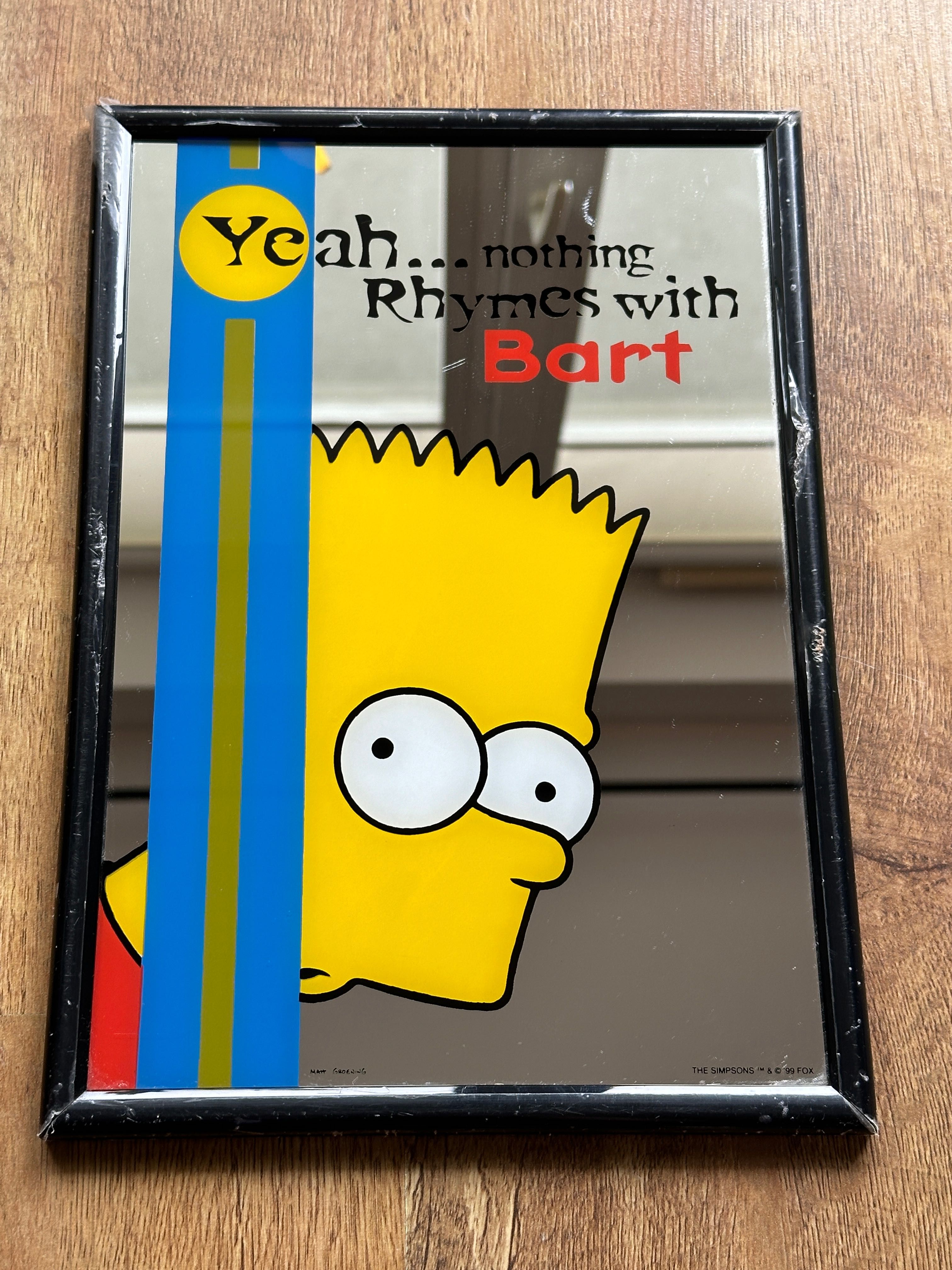 Obraz lustro Bart The Simsons