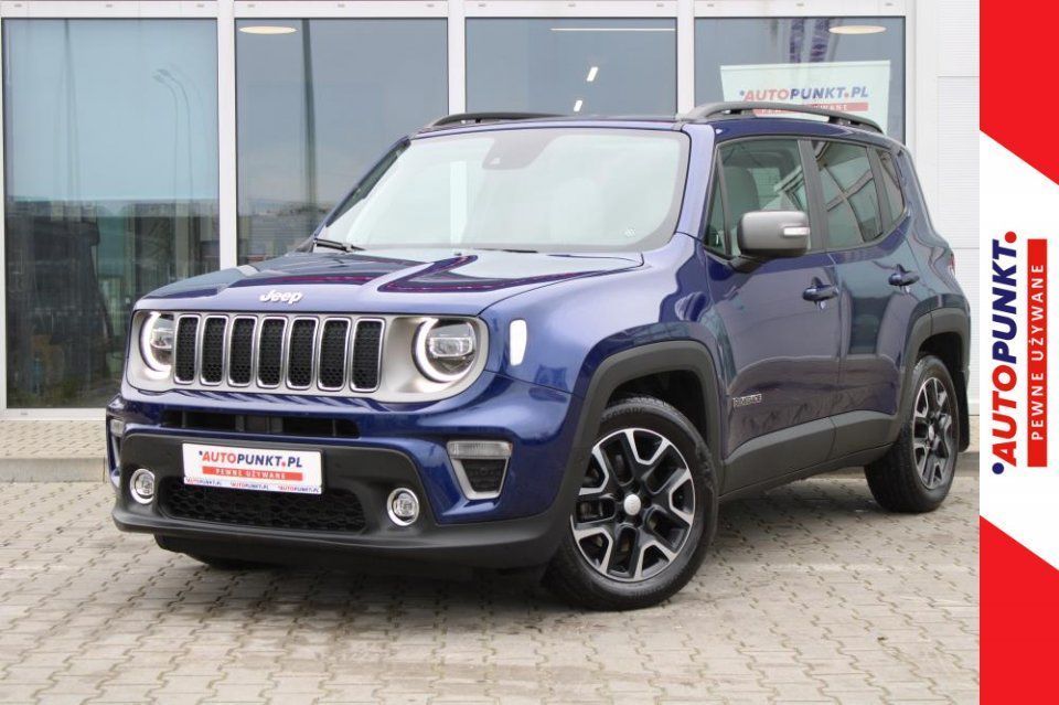 Jeep Renegade LIMITED, 2021r. || ACC || Panorama || Park Assist || Kam. Cofania || E