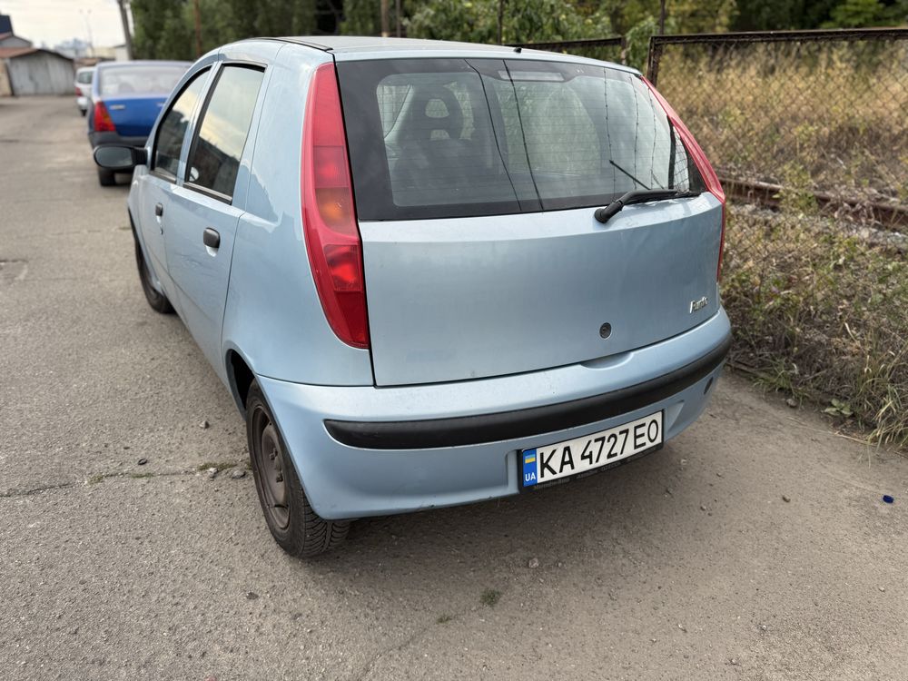 Fiat punto 2002 190 пробіг