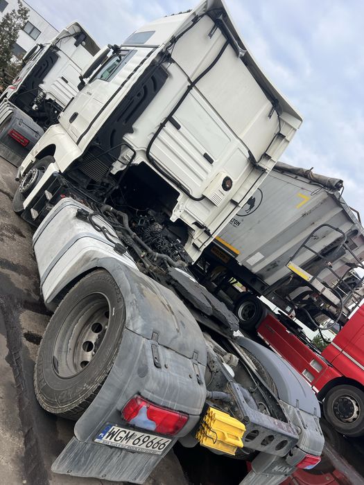 MAN TGX 18.500 retarder, SILNIK uszkodzony