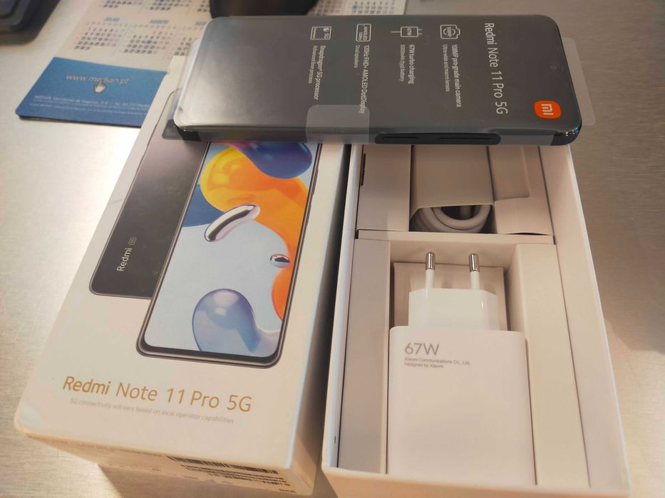 Xiaomi Redmi Note 11 Pro 5G 6.67" Dual SIM 6GB/128GB Graphite Grey