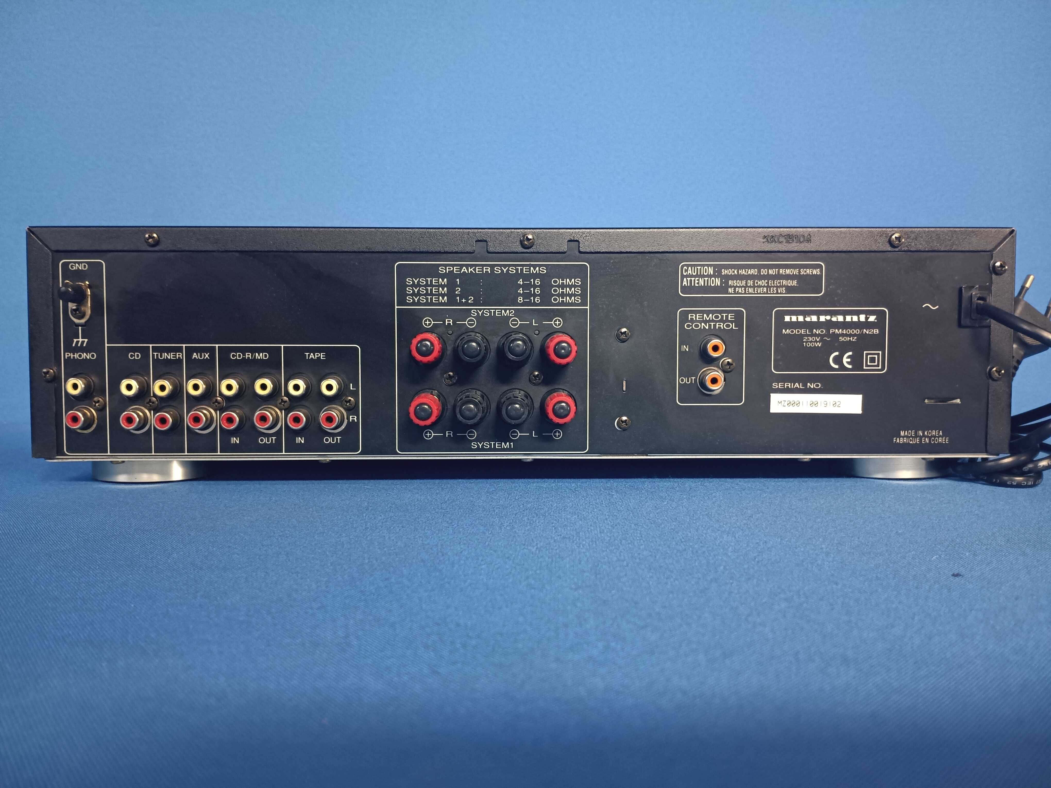 amplificador MARANTZ PM4000  +  leitor cds MARANTZ CD5400