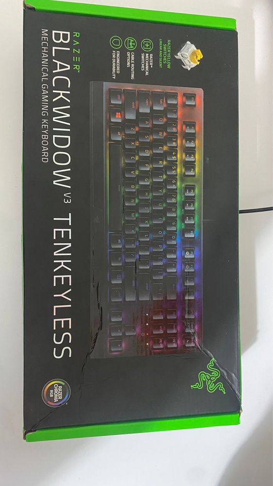 Teclado razer blackwidow v3