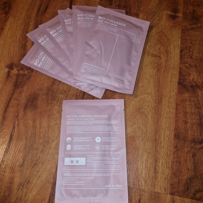 Zestaw maseczek do twarzy Maseczki kolagenowe